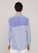 REGULAR FIT STRIPED POPLIN SHIRT