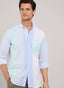 REGULAR FIT STRIPED OXFORD SHIRT