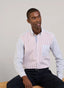 REGULAR FIT FINE STRIPED POPLIN SHIRT