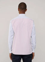 REGULAR FIT FINE STRIPED POPLIN SHIRT