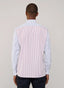 REGULAR FIT FINE STRIPED POPLIN SHIRT