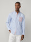 REGULAR FIT BENGAL STRIPED OXFORD SHIRT