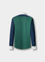REGULAR FIT EMBROIDERED PATCHES RUGBY SHIRT