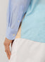 FAÇONNABLE REGULAR FIT COLOUR BLOCK TEXTURED SHIRT