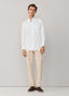 FAÇONNABLE REGULAR FIT CÔTE D'AZUR PRINT POPLIN SHIRT