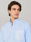 FAÇONNABLE REGULAR FIT BACK EMBROIDERY POPLIN SHIRT