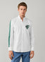 FAÇONNABLE REGULAR FIT GABARDINE BAND POPLIN SHIRT