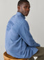 FAÇONNABLE REGULAR FIT ALPS EMBROIDERY FLANNEL SHIRT