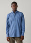 FAÇONNABLE REGULAR FIT ALPS EMBROIDERY FLANNEL SHIRT