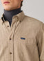 FAÇONNABLE REGULAR FIT ALPS EMBROIDERY FLANNEL SHIRT