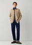 FAÇONNABLE REGULAR FIT ALPS EMBROIDERY FLANNEL SHIRT