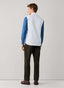 FAÇONNABLE REGULAR FIT CONTRAST CHAMBRAY SLEEVES SHIRT