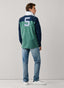 FAÇONNABLE REGULAR FIT COLOUR BLOCK GABARDINE SHIRT