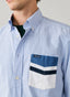 FAÇONNABLE REGULAR FIT ARCHIVE STRIPED OXFORD SHIRT