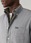 FAÇONNABLE REGULAR FIT BRANDED SLEEVE FLANNEL SHIRT