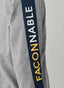 FAÇONNABLE REGULAR FIT BRANDED SLEEVE FLANNEL SHIRT