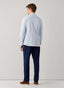 FAÇONNABLE REGULAR FIT CHAMBRAY STRIPES SHIRT