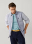 FAÇONNABLE REGULAR FIT MULTI STRIPES SHIRT