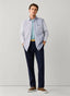 FAÇONNABLE REGULAR FIT MULTI STRIPES SHIRT