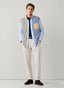 FAÇONNABLE REGULAR FIT MIX BENGAL STRIPE POPLIN SHIRT