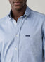 FAÇONNABLE REGULAR FIT MOUNTAIN GRAPHIC FLANNEL SHIRT