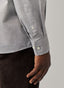 FAÇONNABLE REGULAR FIT VERTICAL BANDS FLANNEL SHIRT