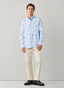 FAÇONNABLE REGULAR FIT OXFORD MULTI PRINT SHIRT