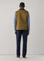 FAÇONNABLE QUILTED CHECK LINING GILET
