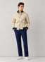 FAÇONNABLE STRETCH COTTON VARSITY BLOUSON JACKET