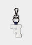 FAÇONNABLE BRANDED F-SHAPED KEY RING