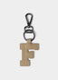 FAÇONNABLE BRANDED F-SHAPED KEY RING