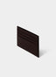 FAÇONNABLE BI-TEXTURE LEATHER CARDHOLDER