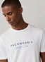 FAÇONNABLE REGULAR FIT YATCH CLUB PRINT T-SHIRT