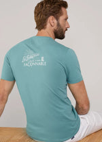 REGULAR FIT PALM TREE T-SHIRT