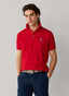 FAÇONNABLE REGULAR FIT SHORT SLEEVE LOGO PIMA POLO