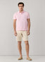 FAÇONNABLE REGULAR FIT SHORT SLEEVE LOGO PIMA POLO