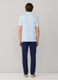 FAÇONNABLE REGULAR FIT SHORT SLEEVE LOGO PIMA POLO