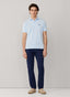 FAÇONNABLE REGULAR FIT SHORT SLEEVE LOGO PIMA POLO