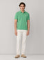FAÇONNABLE REGULAR FIT SHORT SLEEVE LOGO PIMA POLO