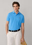 FAÇONNABLE REGULAR FIT SHORT SLEEVE LOGO PIMA POLO