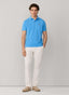 FAÇONNABLE REGULAR FIT SHORT SLEEVE LOGO PIMA POLO
