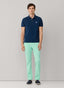 FAÇONNABLE REGULAR FIT SHORT SLEEVE LOGO PIMA POLO