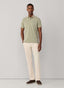 FAÇONNABLE REGULAR FIT SHORT SLEEVE LOGO PIMA POLO