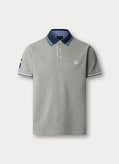 FAÇONNABLE REGULAR FIT SHORT SLEEVE BRANDED BADGE POLO