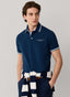 FAÇONNABLE REGULAR FIT SHORT SLEEVE BRANDED BACK POLO