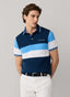 FAÇONNABLE REGULAR FIT SHORT SLEEVE BRANDED YATCH POLO