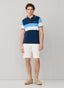 FAÇONNABLE REGULAR FIT SHORT SLEEVE BRANDED YATCH POLO