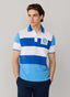 FAÇONNABLE REGULAR FIT SHORT SLEEVE YATCH PATCH POLO