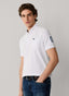 FAÇONNABLE REGULAR FIT SHORT SLEEVE YATCH PRINT POLO