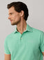 FAÇONNABLE REGULAR FIT SHORT SLEEVE BEACH PRINT POLO